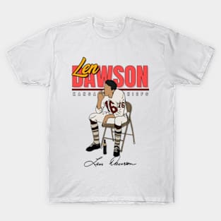 Len Dawson Aesthetic Tribute 〶 T-Shirt